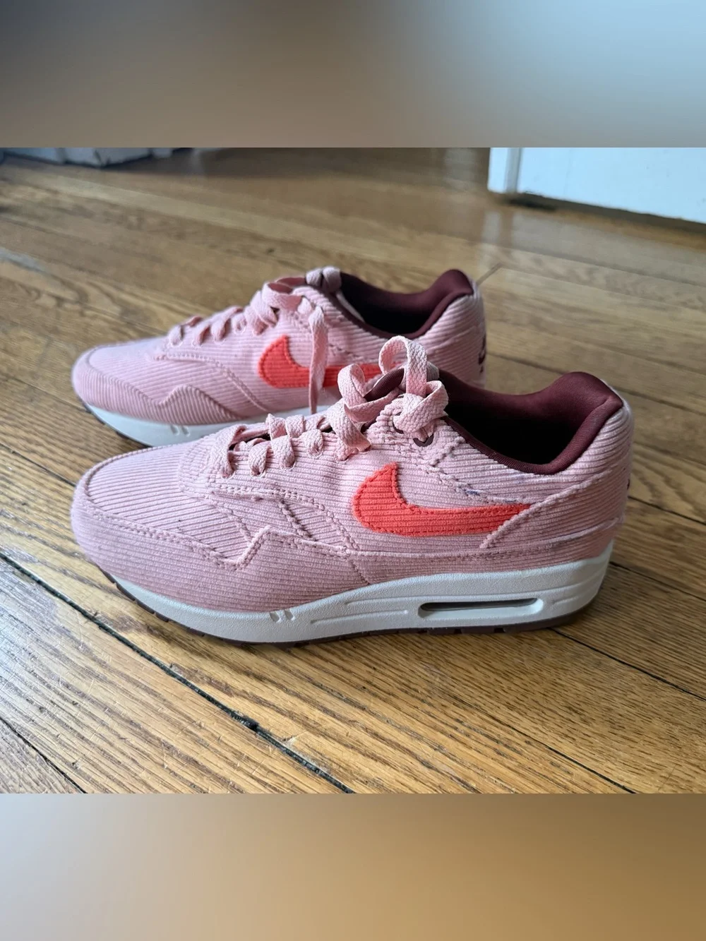 Nike Air Max 1 PRM Coral Stardust - Size 6